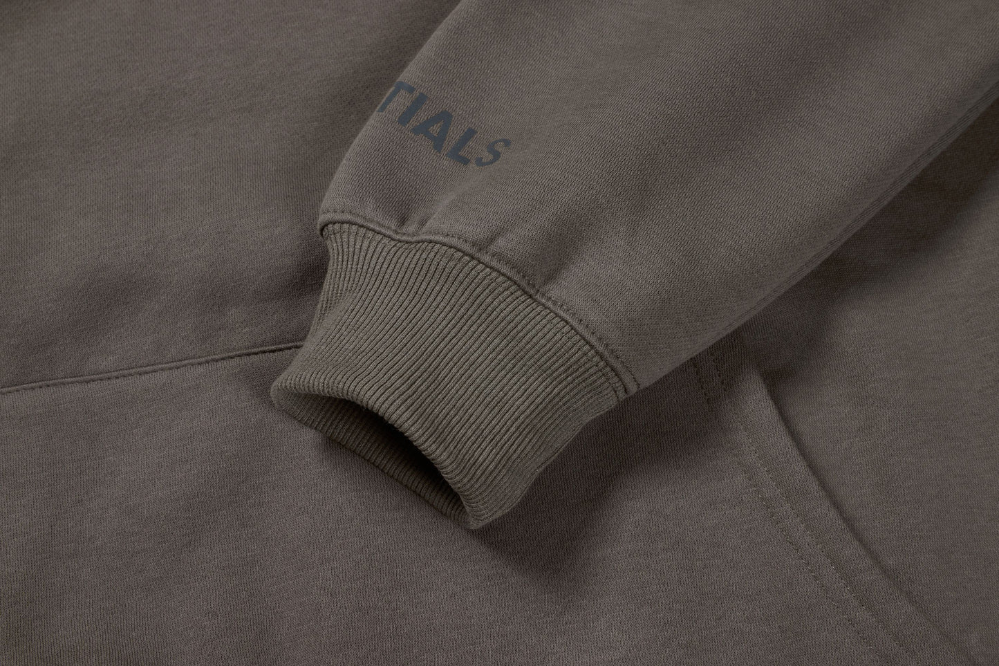 NEW! Stylish 3:3 Essentials Hooded Sweatshirt 3:3 3SS3NTIALS HOODIE (Off Black)