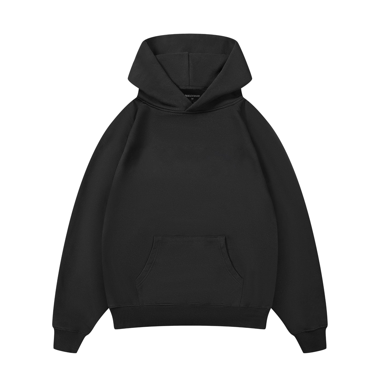 Men’s & Women's Black Oversized Hoodie | Comfy, Lightweight, & Soft