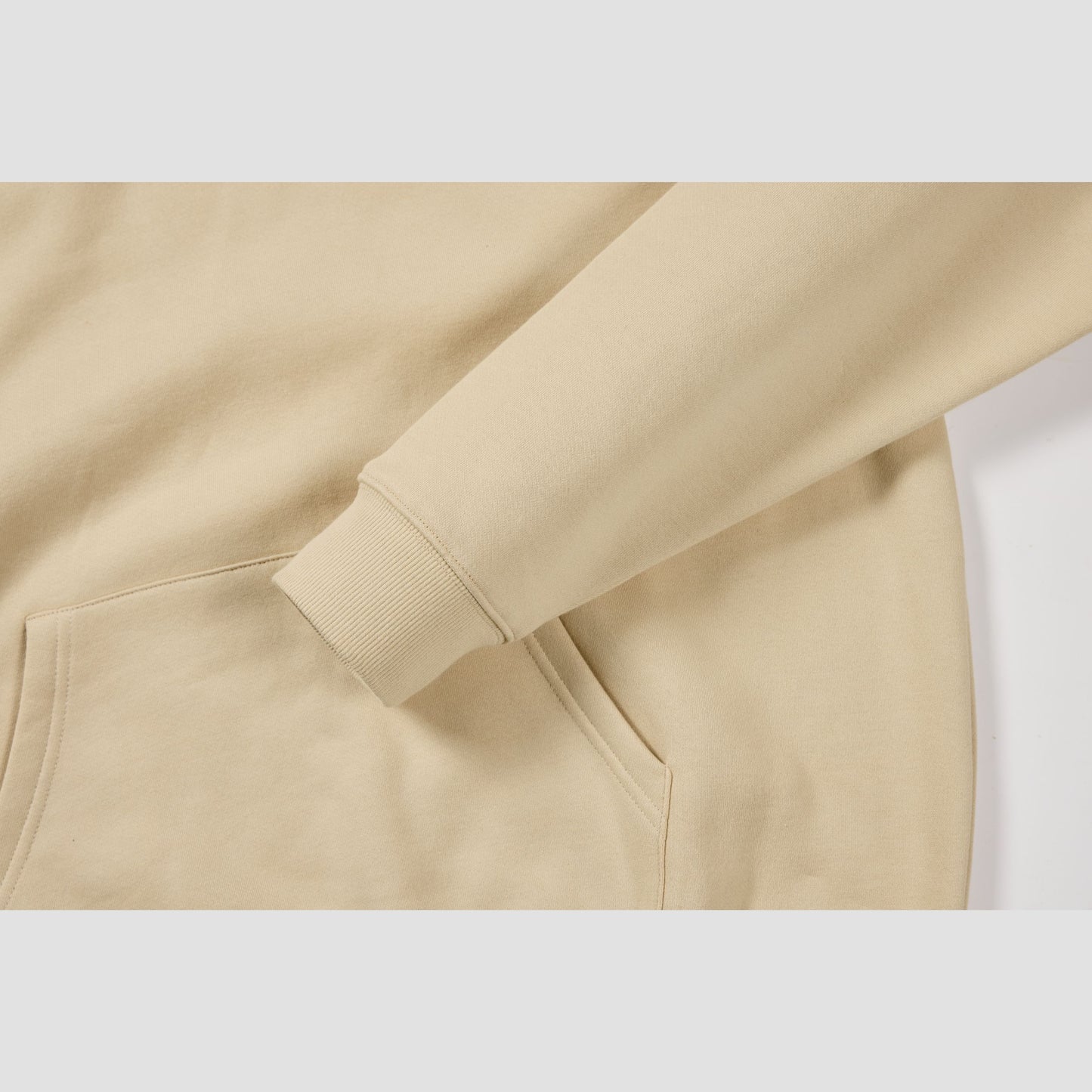 Men’s & Women's Cream Oversized Hoodie | Comfy, Lightweight, & Soft