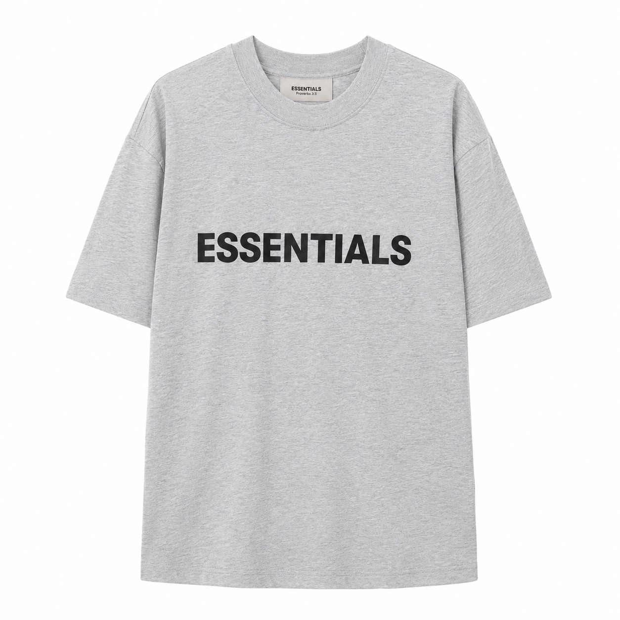 Essentials Oversized T-Shirt – Black | Proverbs 3:3 Streetwear