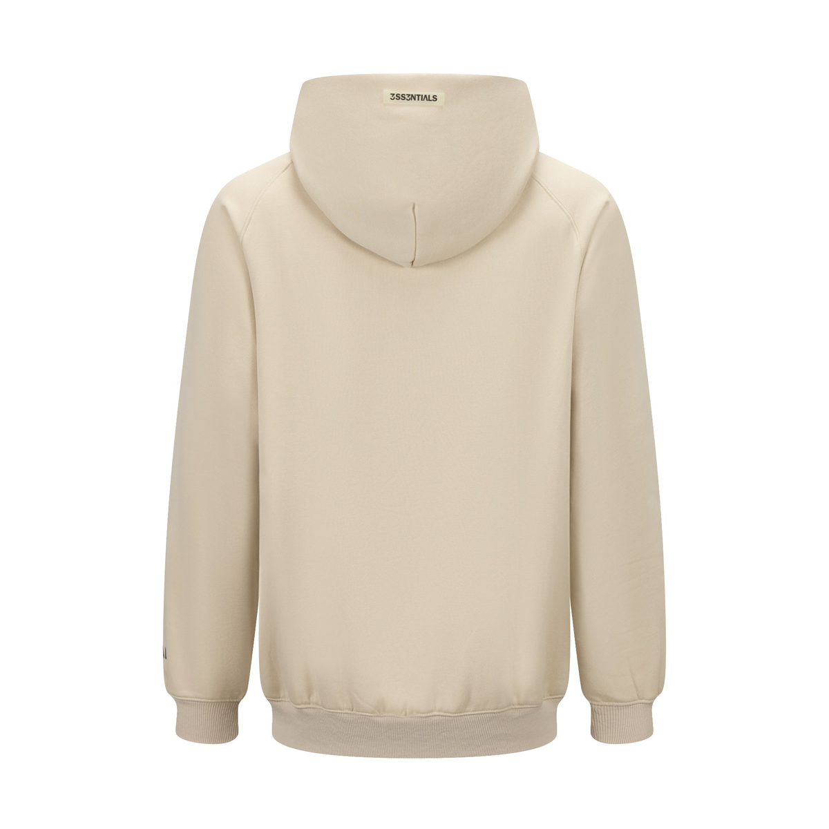 3SS3NTIALS Cream Oversized Hoodie by Proverbs 3:3
