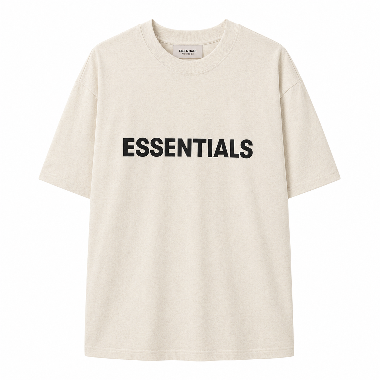 Essentials Oversized T-Shirt – Black | Proverbs 3:3 Streetwear