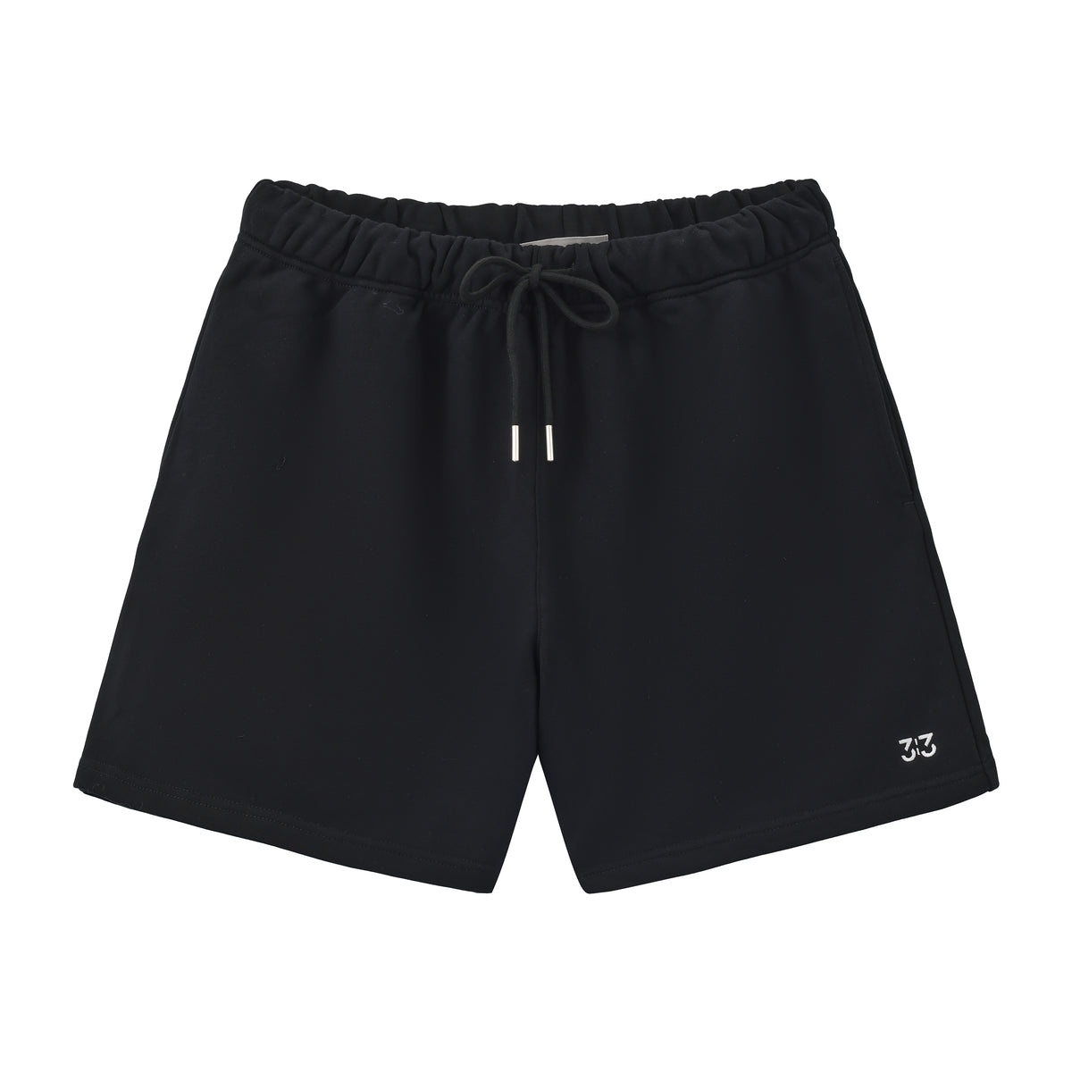 3:3 Logo Sweatshorts — Black