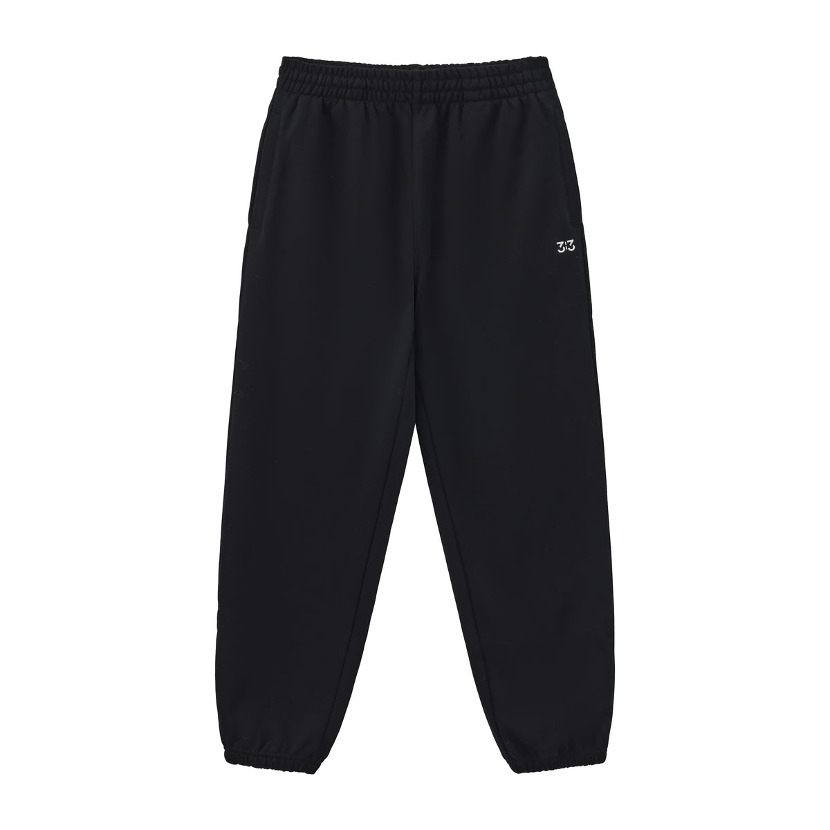 3:3 Logo Sweatpants — Black