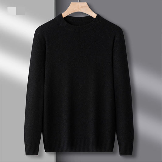 Men’s Black Crew Neck Sweatshirt