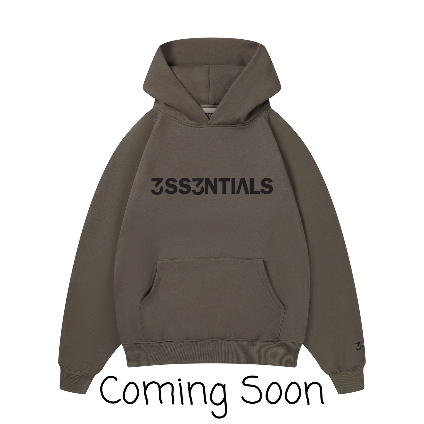 ***** COMING SOON! ***** New 3:3 3SS3NTIALS HOODIE (Off Black)