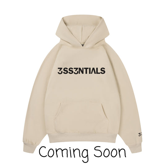 ***** COMING SOON! ***** New 3:3 3SS3NTIALS HOODIE (Cream)