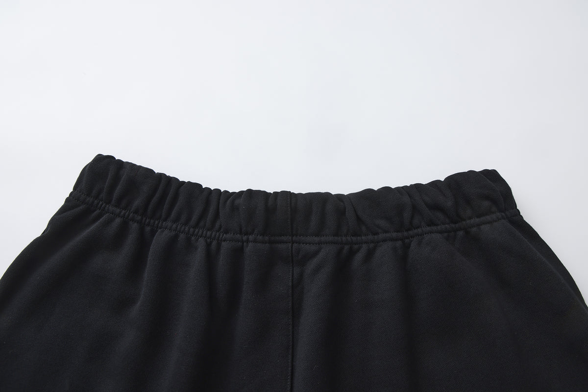 3:3 Logo Sweatshorts — Black