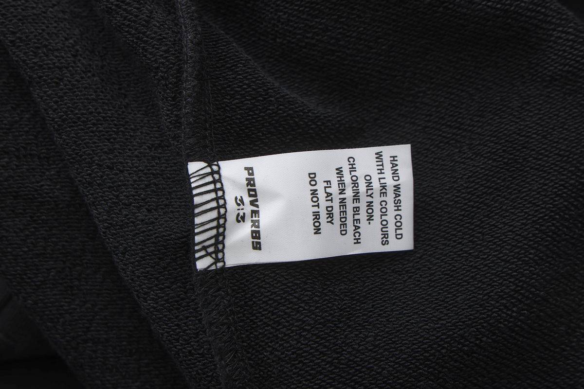3:3 Logo Sweatshorts — Black