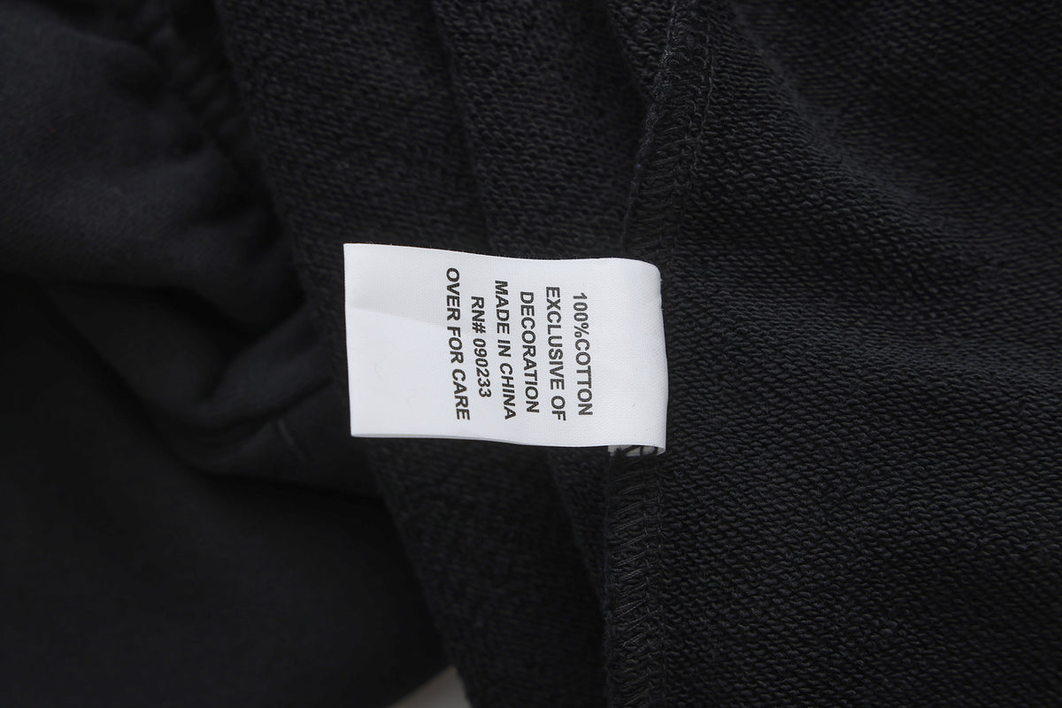 3:3 Logo Sweatshorts — Black