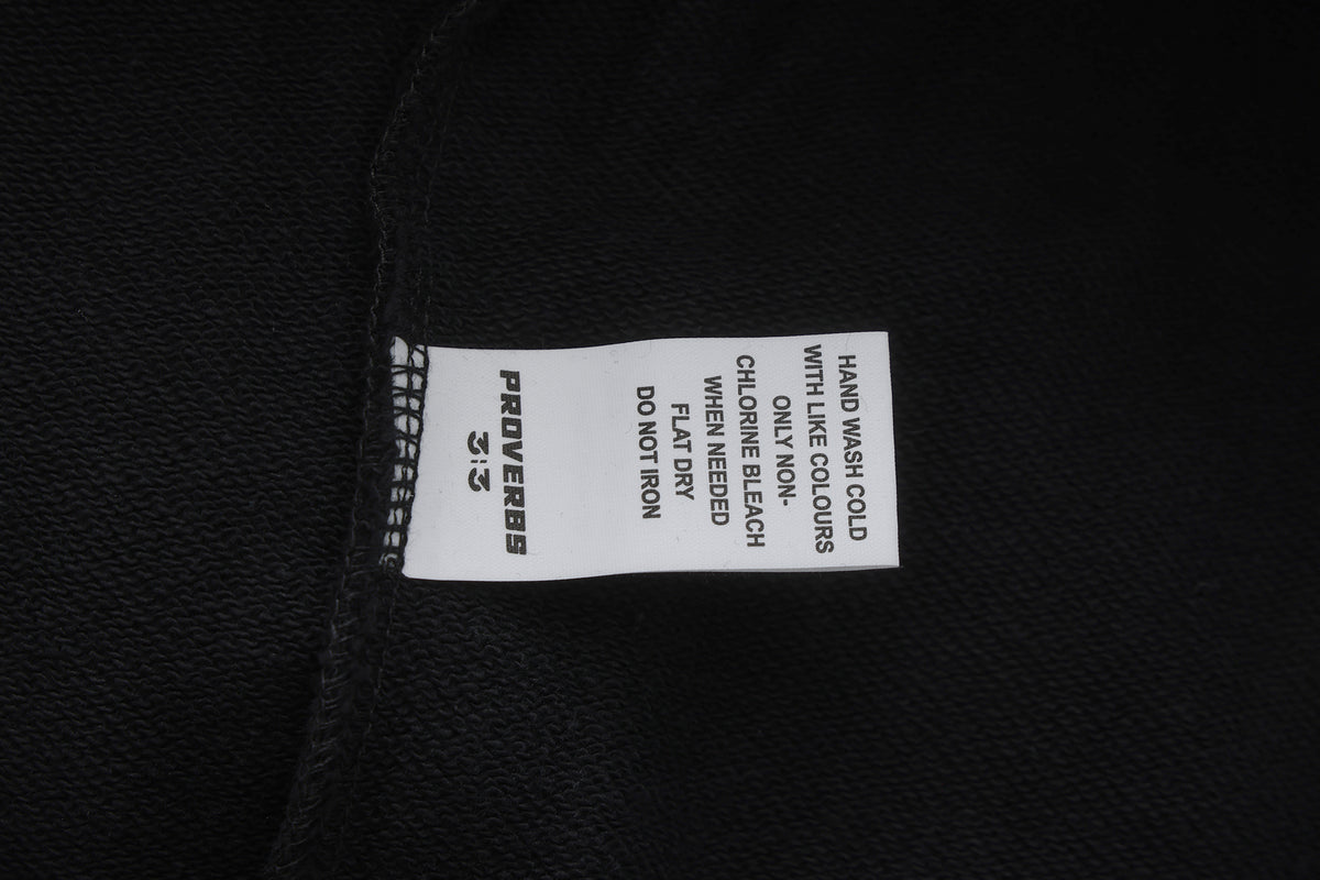 3:3 Logo Sweatpants — Black
