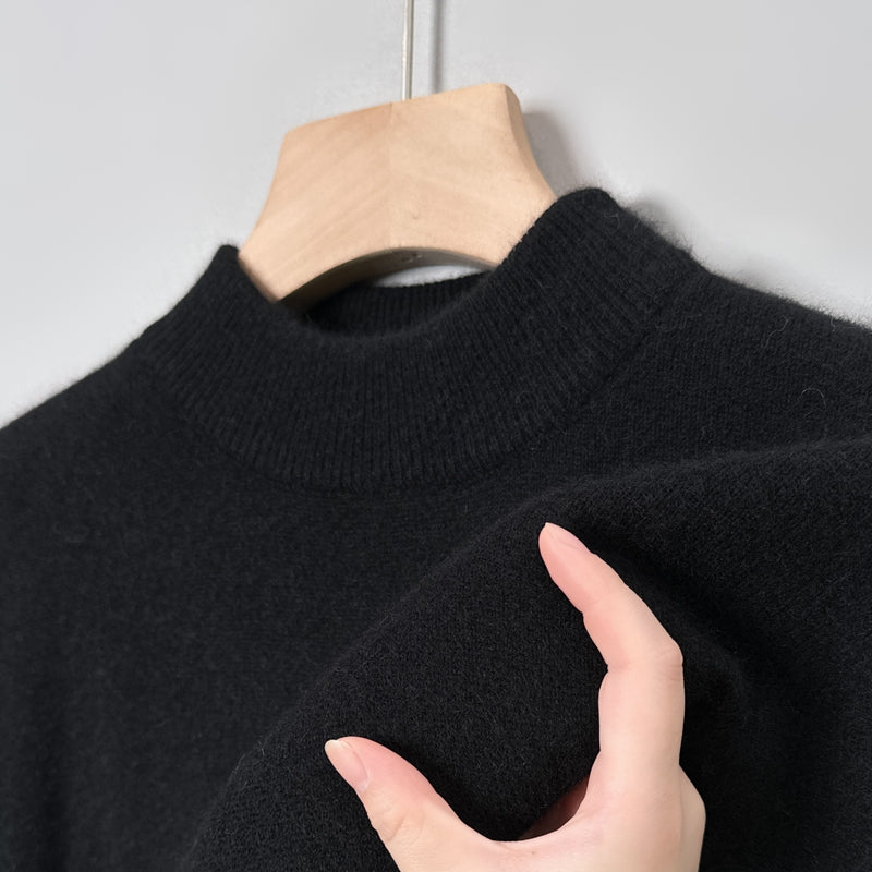 Men’s Black Crew Neck Sweatshirt