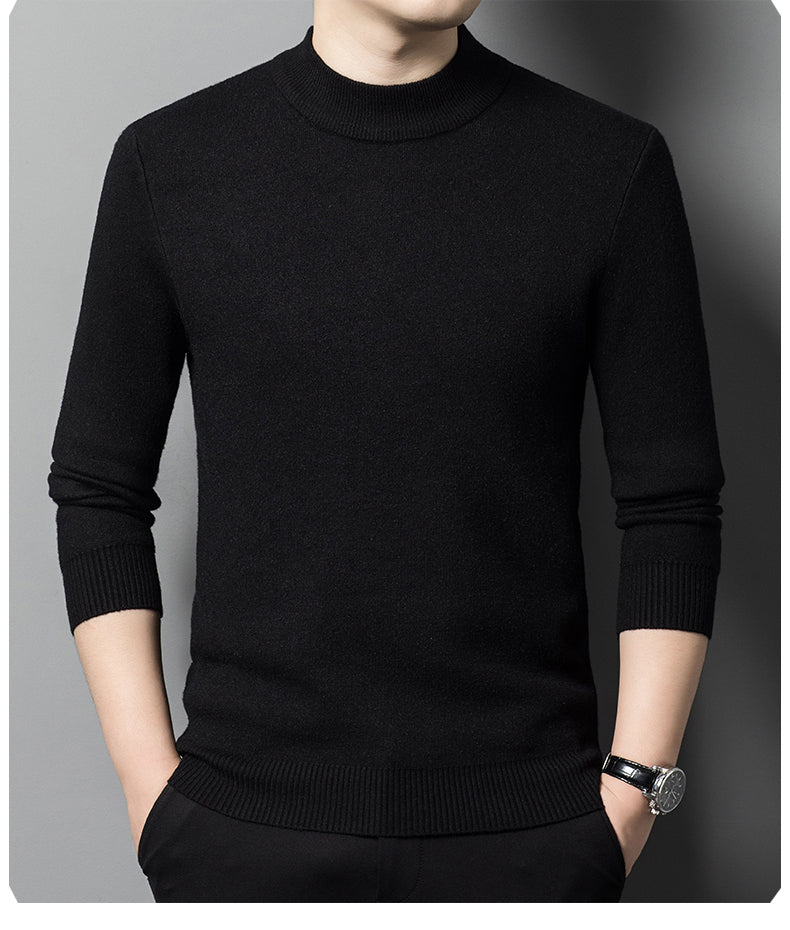 Men’s Black Crew Neck Sweatshirt