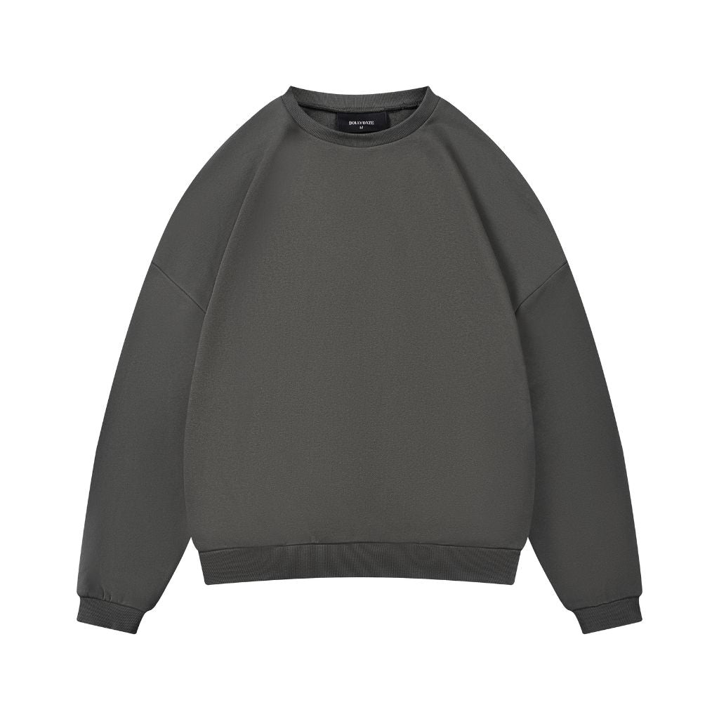 Oversized Sweater for Men & Women with Inseam Pockets - Trendy Sweatshirt